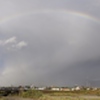 久しぶりの完全な虹