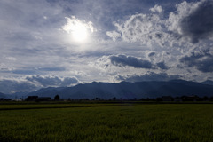 秋の空になってきた