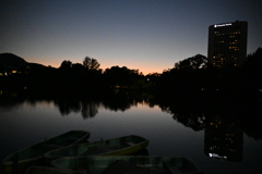 中島公園夕景②