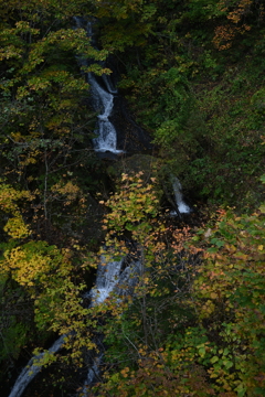 豊平峡ダム③　九段の滝