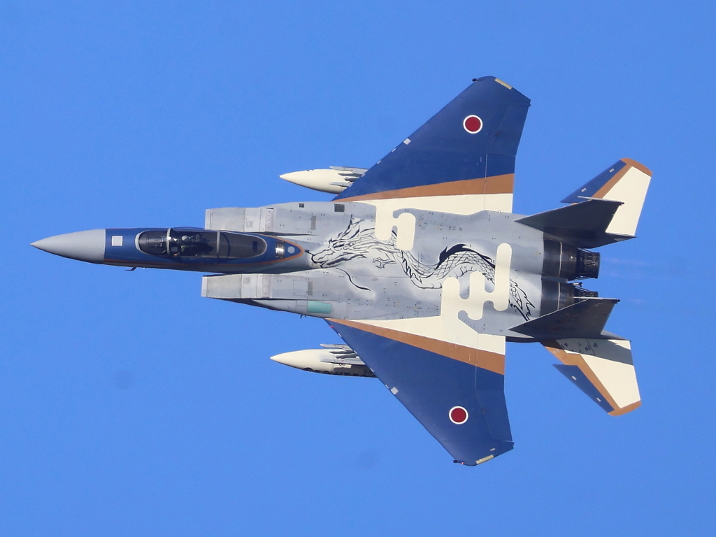 2024/12/08 百里基地航空祭　F15機動飛行