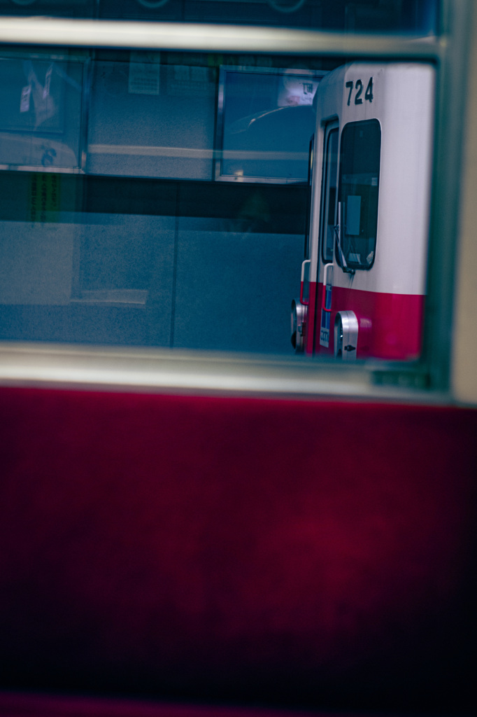 ローカル電車の顔