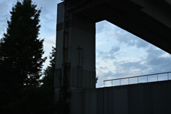 空を見上げて
