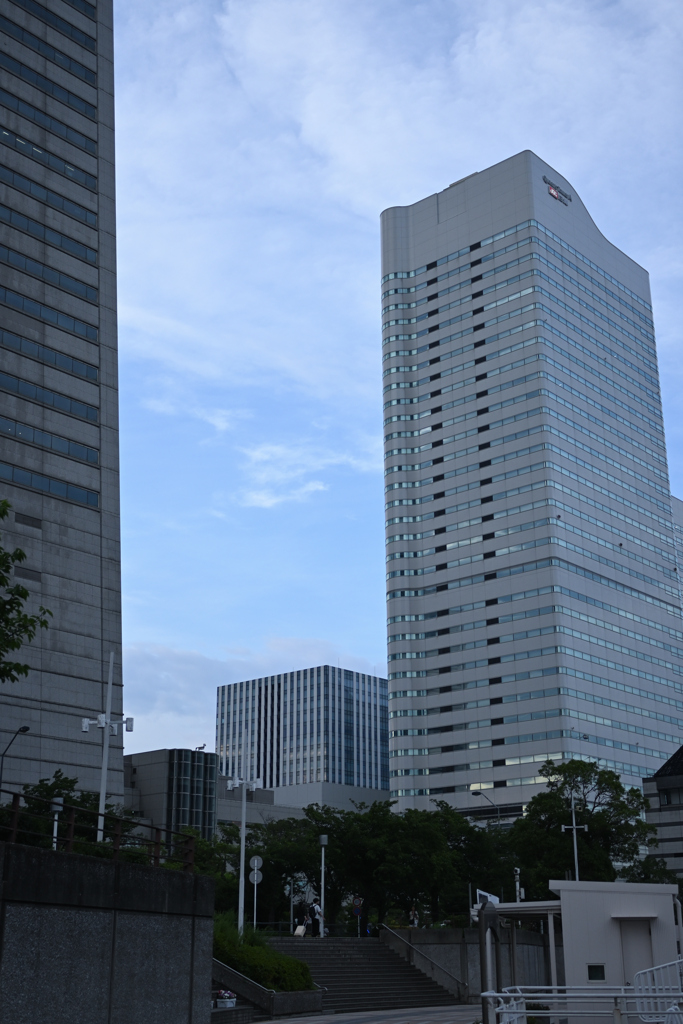 ビルの隙間