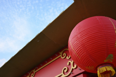 青空との対比