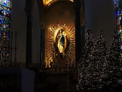 クリスマスの教会