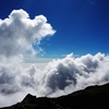 夏の雲。山の雲。