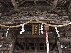 与瀬神社拝殿