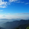 北岳から見た富士山