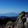 帰路にみた富士山