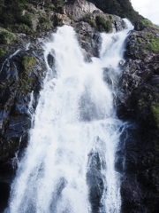 大川の滝、上部
