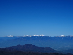 砂払ノ頭からの白峰三山、北岳