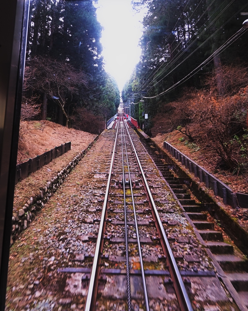 まっすぐな線路