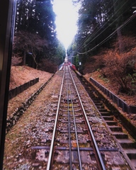 まっすぐな線路
