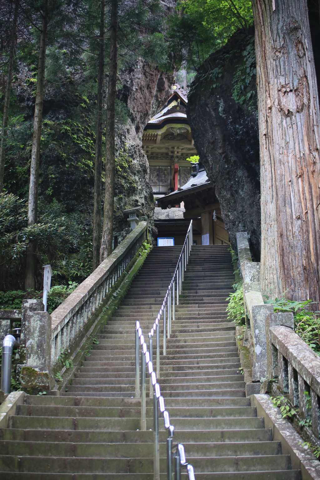 双龍門を望む