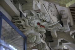 双龍門　木鼻　獏鼻