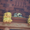 榛名神社神宝殿　木鼻　獅子鼻　兎