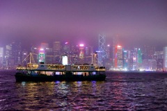 香港の夜景