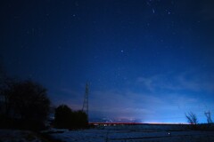 2月の夜空
