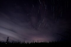 曇夜空