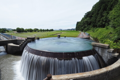 円筒分水嶺