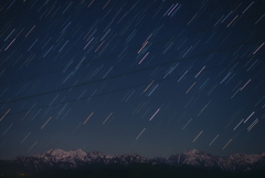 夜空とたてやま