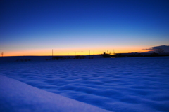 雪の海