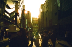 夕暮れの秋葉原