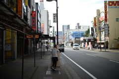 働く背中