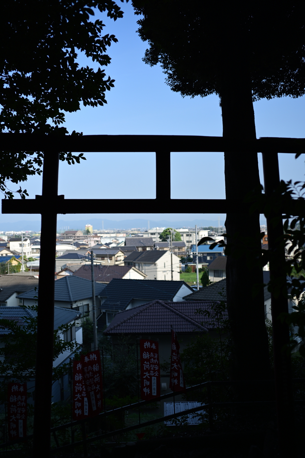 見守る