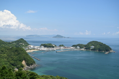 答志島を眺めて