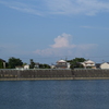 夏の川