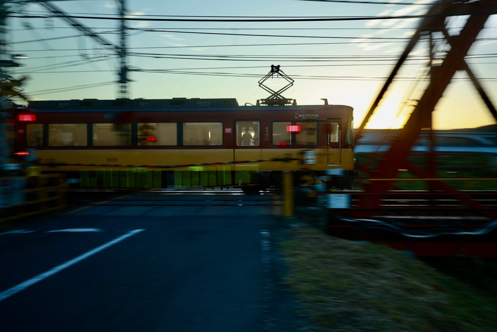 家路を急ぐ