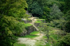 苗木城跡　三の丸