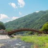 奈良井川と木曽の大橋