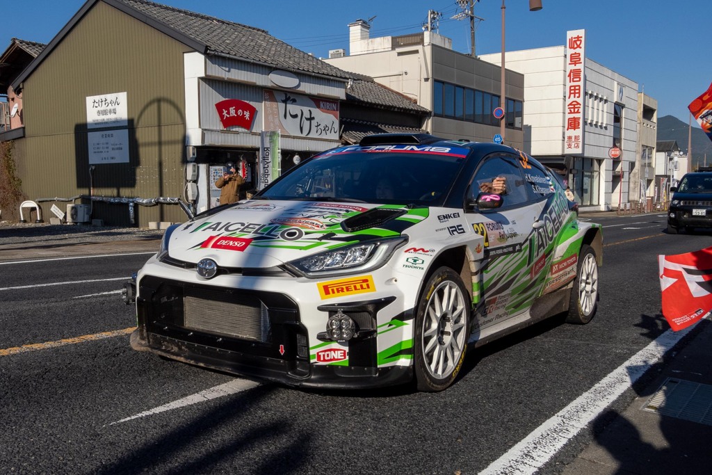 コバライネン選手のGR Yaris