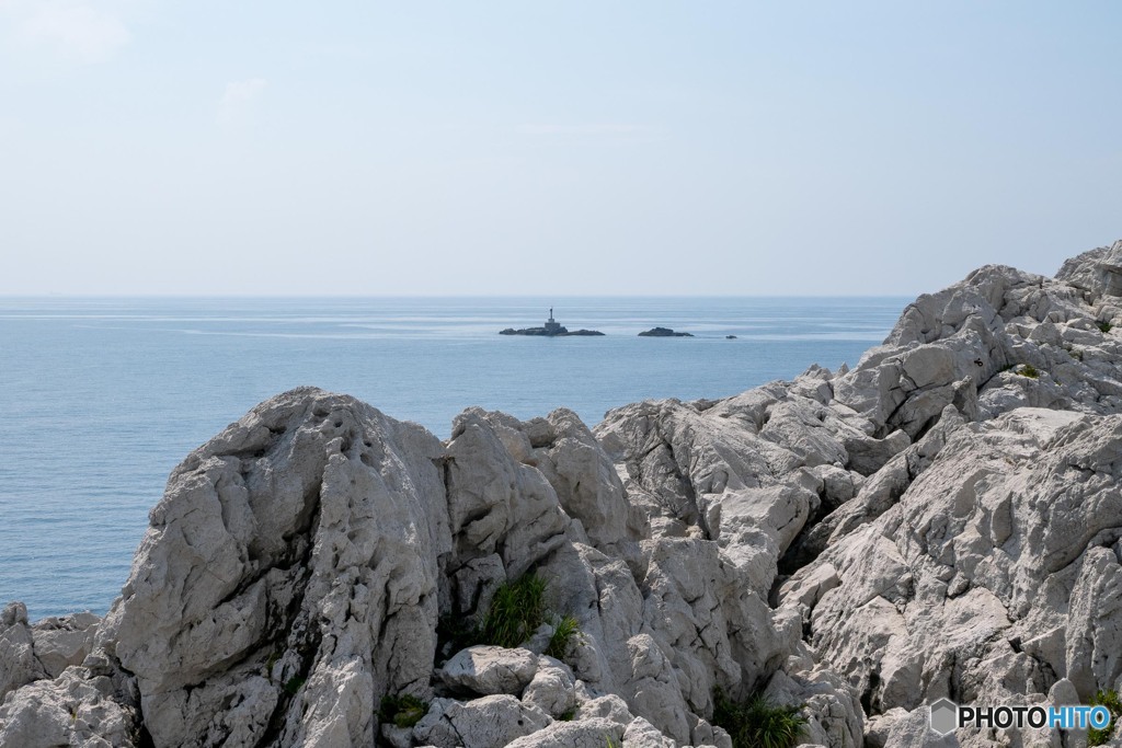 白崎海洋公園からの海鹿島