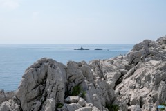 白崎海洋公園からの海鹿島