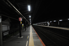 真夜中の北鎌