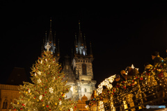 クリスマスマーケット in Prague