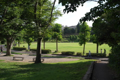 夕方の公園２