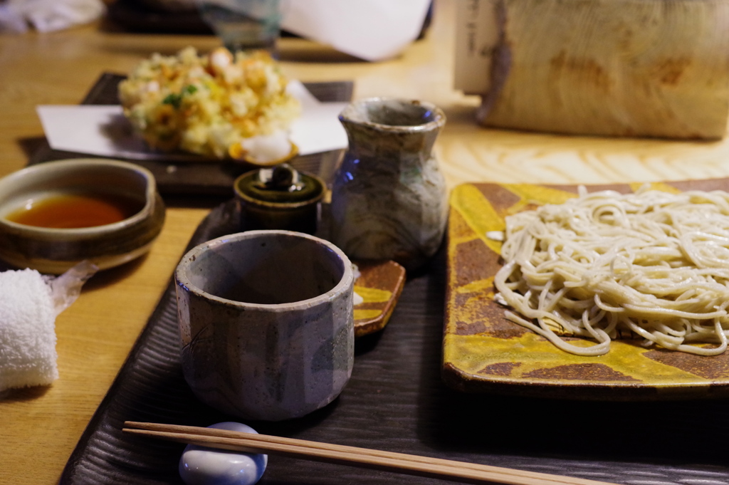 かき揚げ天ぷら蕎麦