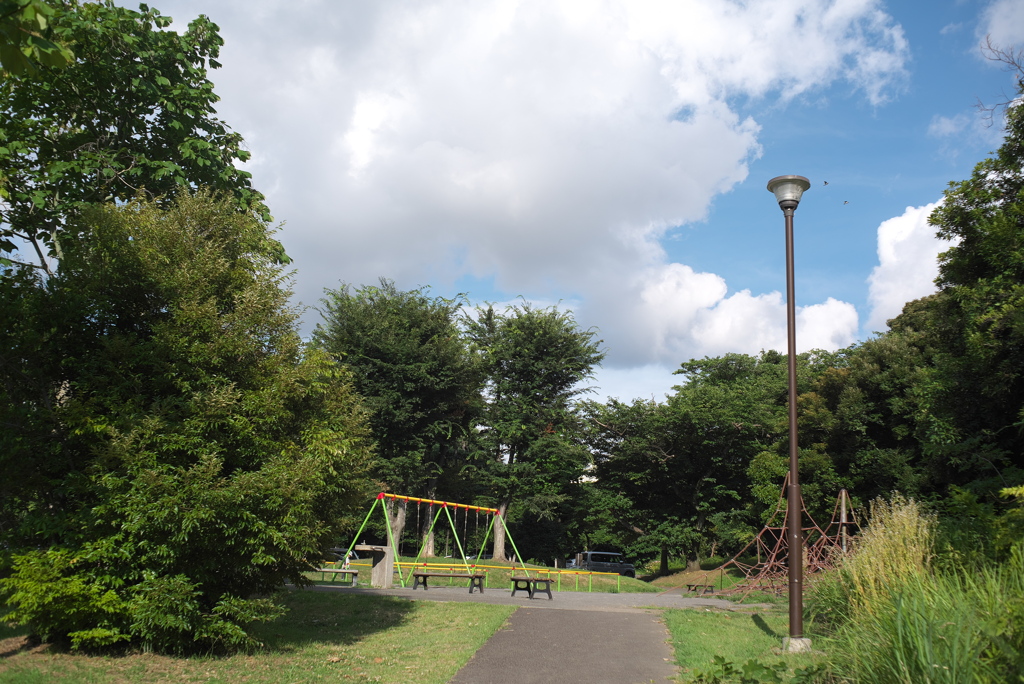 夕方の公園３