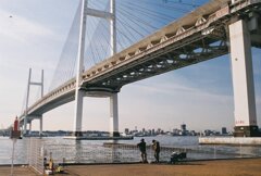 横浜大黒ふ頭から
