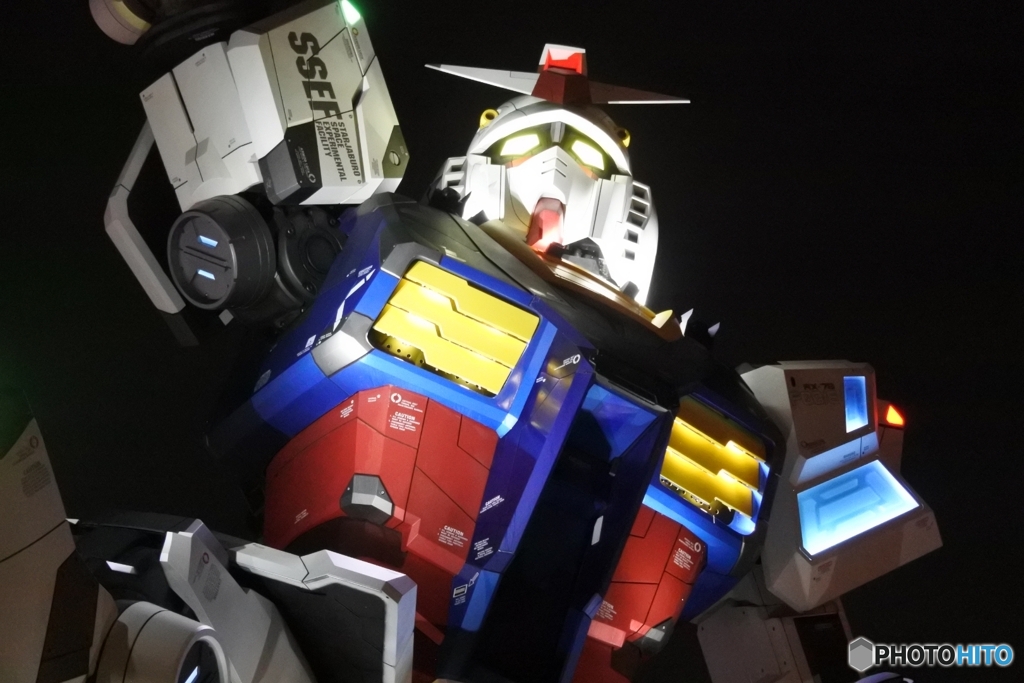 万博のガンダム