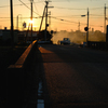 famer in the evening