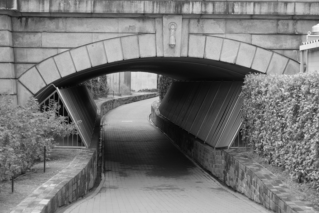 under the bridge