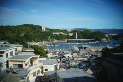 seaside town
