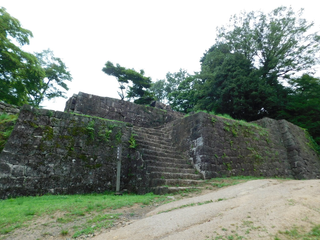 美濃・苗木城址にて・・・