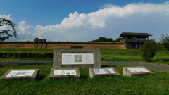 陸奥・志波城址にて・・・